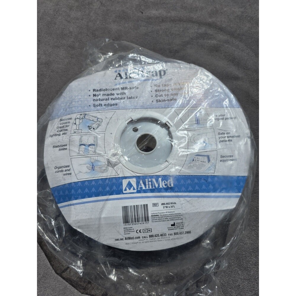 Alimed Ali strap #95-902 Wide 3"W x30' L  New Sealed
